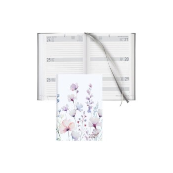 Biella Agenda commercial Dispo Term Trend Fleur, 2027, Multicolore