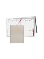 Biella Agenda commercial Orario Non, 2027, Beige