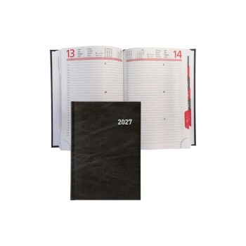 Biella Geschäftsagenda 2027 Registra Plus, 14.5 x 20.5 cm, 420 Seiten, 1 Tag pro S.