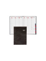 Biella Agenda commercial Registra 7 plus Marbre, 2027, Noir