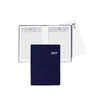Biella Taschenagenda Technikus 2027, d-blau, 1T/1S, 10,1 x 14,2 cm