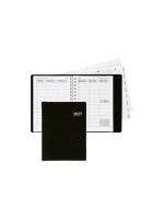 Biella Agenda commercial Rex Wire-O Non, 2027, Noir