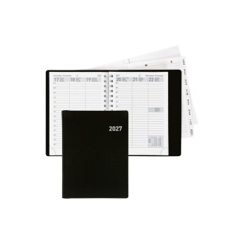 Biella Geschäftsagenda 2027 Rex Wire-O, FSC, black , 10x 14 cm, 1 Woche auf 2 pages Biella Geschäftsagenda 2027 Rex Wire-O, FSC, black , 10x 14 cm, 1 Woche auf 2 pages