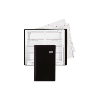 Biella Taschenagenda 2027 Luzern black , 8.7 x 15.3 cm, 40 pages, 1 Mo auf 2 Seit Biella Taschenagenda 2027 Luzern black , 8.7 x 15.3 cm, 40 pages, 1 Mo auf 2 Seit