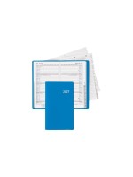 Biella Agenda de poche Lucerne Non, 2027, Bleu