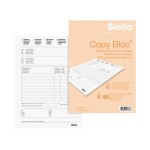 Biella Durchschreibeblock Copy Block, A5, Mehrzweck, Druck 2. Blatt: orange