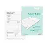 Biella Durchschreibeblock Copy Block, A5, Rechnung, Druck 2. Blatt: vert