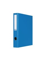 Biella Couverture de présentation Dinor-Quatro A4 4 cm bleu