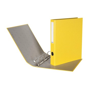 Biella Zeigebuch Dinor-Quatro 4cm gelb, 4-Ring, 1 Stück