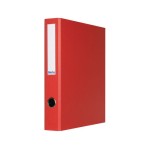 Biella Couverture de présentation Dinor-Quatro A4 4 cm, Rouge