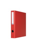 Biella Couverture de présentation Dinor-Quatro A4 4 cm, Rouge