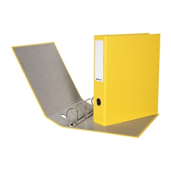 Biella Zeigebuch Dinor-Quatro 7cm gelb, 4-Ring, 1 Stück