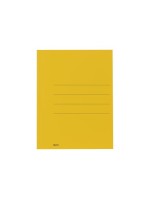 Biella Aktensammler Jura Recycolor, A4, mit 3 Klappen, gelb
