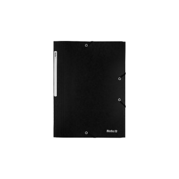 Biella Portfolio à ruban élastique A4 Noir Biella Portfolio à ruban élastique A4 Noir