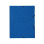 Biella Portfolio à ruban élastique A4 Bleu