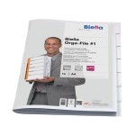 Biella Classeur à compartiments Blanc