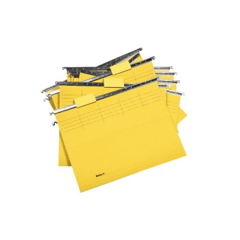 VETRO MOBIL Hängemappen, yellow, 25er Packung, 25cm with Zubehör