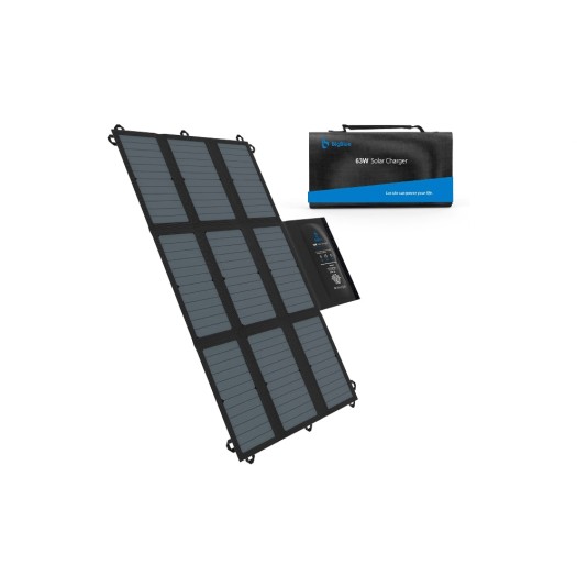 BigBlue Solarpanel B405 Sunpower, 63W kompakt faltbar