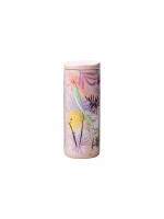 BioLoco Gobelet isotherme Fleurs Neo-Marsh 350 ml, Multicolore/Rose