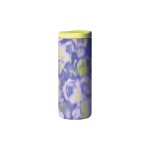 BioLoco Gobelet isotherme Neo-Soft flowers 350 ml, Bleu/Jaune