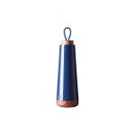 BioLoco Bouteille isotherme Boucle-Ciel de minuit 500 ml, Bleu foncé