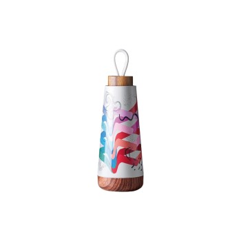 BioLoco Bouteille isotherme Boucle Mini-Colorful mind 350 ml, Multicolore BioLoco Bouteille isotherme Boucle Mini-Colorful mind 350 ml, Multicolore