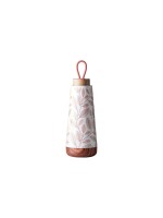 BioLoco Bouteille isotherme Loop M-Terracotta leaves 350 ml, Marron/Blanc