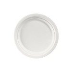 BioPak Assiettes jetables 22 cm, 50 Pièce/s, Blanc
