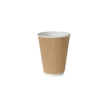 Biopak Triple Wall Becher 47cl, 20 Stk. Papier braun