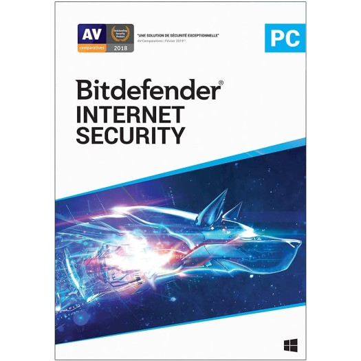 Bitdefender Internet Security - 1 année 3 PC (ESD)