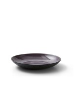 Bitz Schale 40cm black/violett, 1 Stück, 40cm Durchmesser, Stoneware