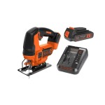 Black+Decker Pendelhubstichsäge, 18V Kit, with Gratis-accu and Ladegerät