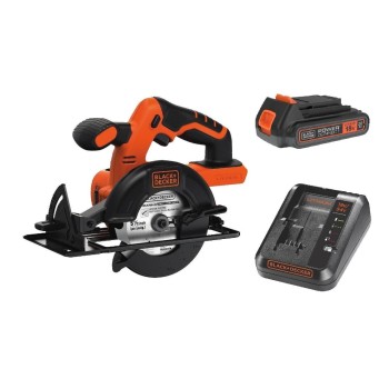 Black+Decker Handkreiss. BDCCS18N, 18V Kit, with Gratis-accu and Ladegerät Black+Decker Handkreiss. BDCCS18N, 18V Kit, with Gratis-accu and Ladegerät