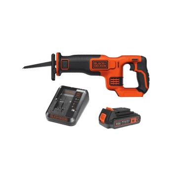 Black+Decker Säbelsäge BDCR18N, 18V Kit, with Gratis-accu and Ladegerät Black+Decker Säbelsäge BDCR18N, 18V Kit, with Gratis-accu and Ladegerät