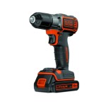 Black+Decker Bohrschrauber ASD18K, 18V, inkl. Akku und Ladegerät