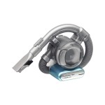 BLACK+DECKER accu-Handsauger Flexi, bleu/metallic