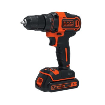 Black+Decker Bohrschrauber BDCDD186, 18V, inkl. Akku und Ladegerät