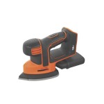 BLACK+DECKER Ponceuse à bande sans fil Mouse BDCDS18N Solo 18 V