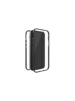 Black Rock Coque arrière 360° Glass iPhone 14 , noir