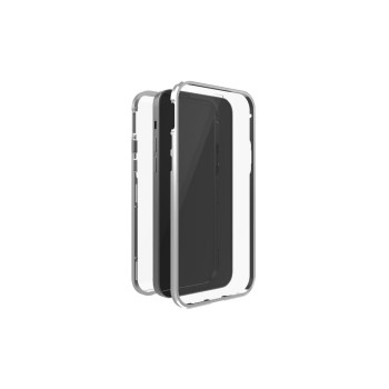Black Rock Coque arrière 360° Glass iPhone 14 Plus , argent Black Rock Coque arrière 360° Glass iPhone 14 Plus , argent