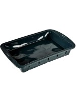 Blomsterberg Moule de cuisson Silicone, gris, 39 x 25 x 6 cm