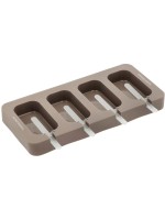 Blomsterberg Moule à glace Silicone, lattes, 4 pièces