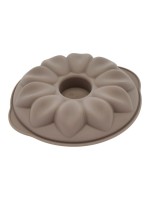 Blomsterberg Moule à mousse « Flower », Silicone, latte, 23.8 cm,8 cm