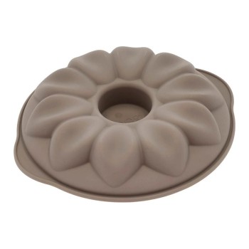 Blomsterberg Moule à mousse « Flower », Silicone, latte, 23.8 cm,8 cm Blomsterberg Moule à mousse « Flower », Silicone, latte, 23.8 cm,8 cm