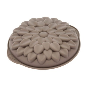 Blomsterberg Moule à mousse Dahlia, Silicone, latte, 23.8 cm,8 cm Blomsterberg Moule à mousse Dahlia, Silicone, latte, 23.8 cm,8 cm