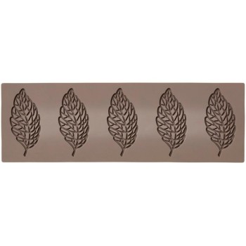 Blomsterberg Backform Tuile Blatt, Latte, Silikon Blomsterberg Backform Tuile Blatt, Latte, Silikon