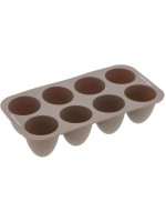 Blomsterberg Backform Classic, Silikon, Latte