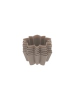Blosmterberg Muffinform Flower, 6 Stück, Latte, Silikon