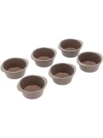 Blomsterberg Moule à muffins Swirl, Silicone, plaque, pour 6 muffins