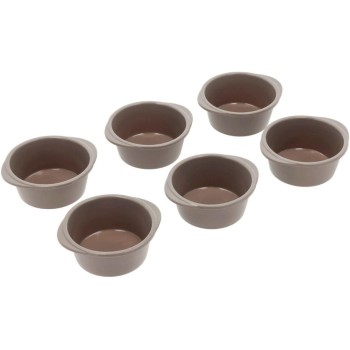 Blomsterberg Moule à muffins Swirl, Silicone, plaque, pour 6 muffins Blomsterberg Moule à muffins Swirl, Silicone, plaque, pour 6 muffins